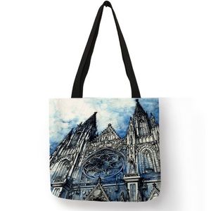 Eco-Friendly New York City’s St. Patrick’s Cathedral Folding Tote Bag